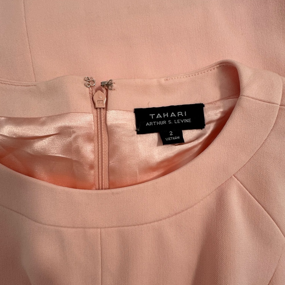 ✨ Tahari Pink Cocktail Dress - Size: 2 ✨ - Picture 5 of 5